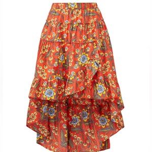 Joie floral flamenco style skirt
